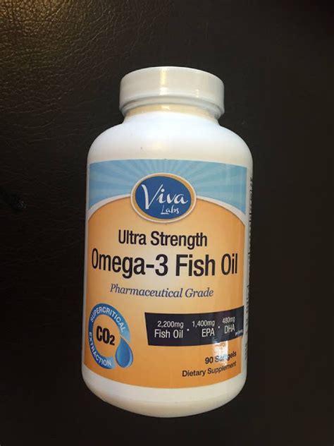 viva labs ultra strength omega 3 fish oil|viva naturals omega 3 review.